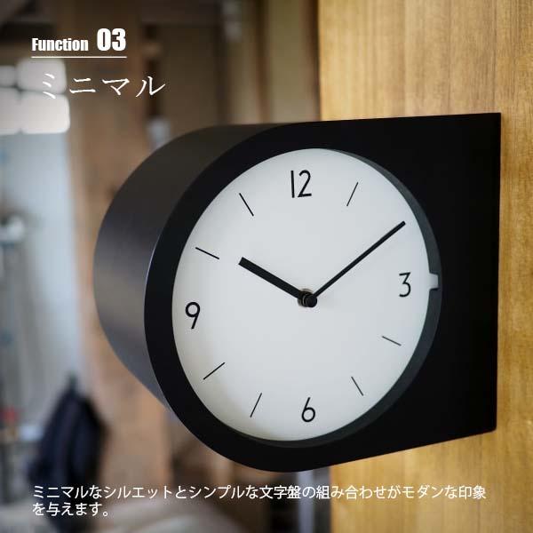 INTERFORM（インターフォルム） Madeto マデト 両面掛時計 CL-4462
