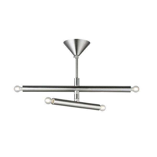 INTERFORM インターフォルム Fonction フォンクシオン シーリングライト (電球別売) LT-4542 / シーリングランプ LED球対応 天井照明 E17 〜60W×4灯の画像