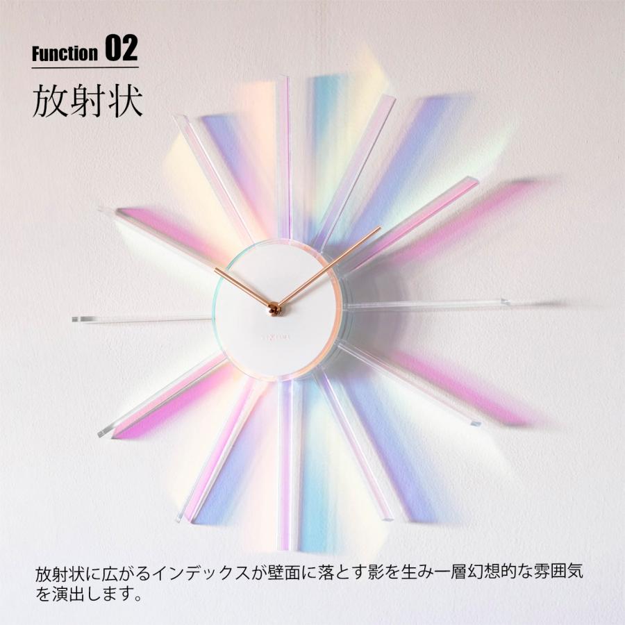 NEXTIME ネクスタイム Prism Radiant Clock プリズム ラジアント