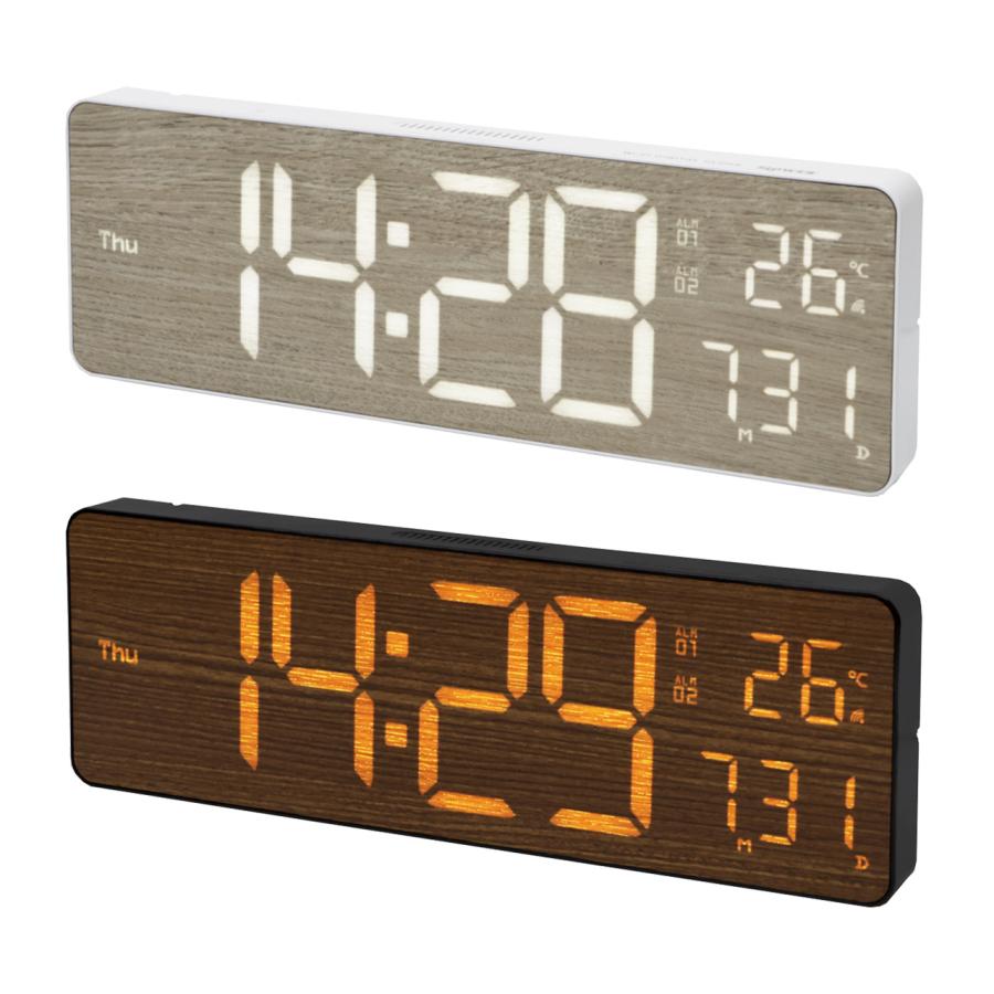 【新品未使用品】極希少　LUMITIME デジタル置時計 オレンジ 新品未使用品】極希少 LUMITIME デジタル置時計 オレンジ