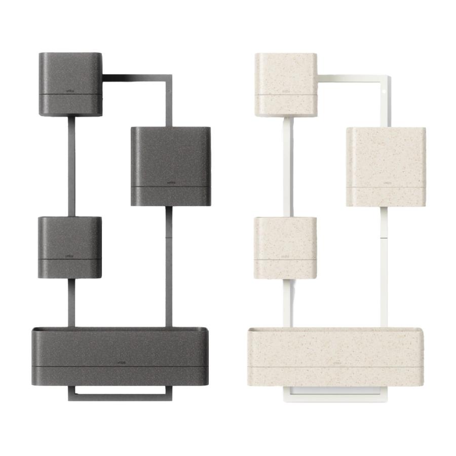 Umbra アンブラ キュービコ ウォールプランター CUBIKO WALL PLANTER プランター 観葉植物 多肉植物 収納 小物入れ 壁面 壁掛けの画像