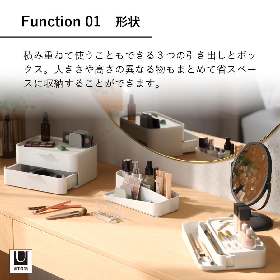 Umbra アンブラ グラム ラージオーガナイザー GLAM COSMETIC ORGANIZER