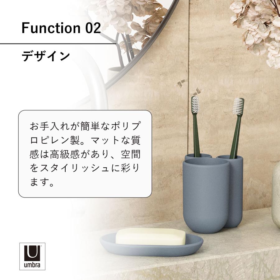 Umbra アンブラ Touch Organizer Toothbrush Holder タッチ ハブラシホルダー 収納 洗面台 歯ブラシスタンド 歯ブラシ立て ホルダー |  | 05
