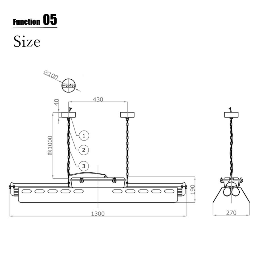 Another Garden - SWAN 白鳥電器 Owl Tube Lamp オウルチューブランプ (LED螢光灯嘱する) ITL-1403 (要明かり工事・要上昇限度こっ酷い) / シャンデリアともし火 上昇限度ともし火 LED螢光灯付き添い人