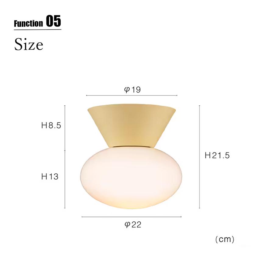 INTERFORM インターフォルム Mois モワ シーリングライト (電球別売) LT-4636 / シーリングランプ 天井照明 LED対応 E17 〜40W× 1灯の画像
