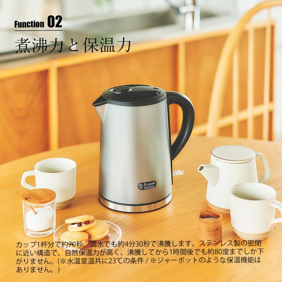 RUSSELL HOBBS（ラッセルホブス） Basic Kettle Plus ベーシックケトル