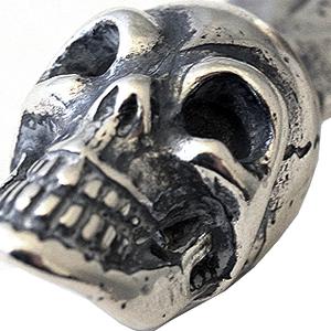 ガボラトリー/ガボール (GABORATORY) ペンダント シングルスカル ジッパータイプ【ガボラトリー正規代理店/名古屋】の画像