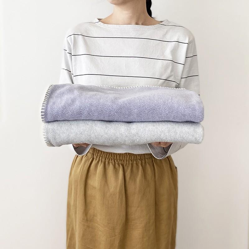 新品 英国製 ツイードミル ブランケット ひざ掛け フリース サイドステッチ 05346001-06_300befe2-7b3a-4866