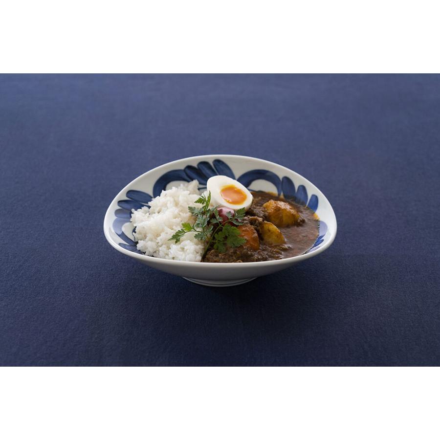 Zen to 'daily spice plate' ゼント 阿部 薫太郎 カレー皿 ブルー ブラウン amabro｜unmaison｜05