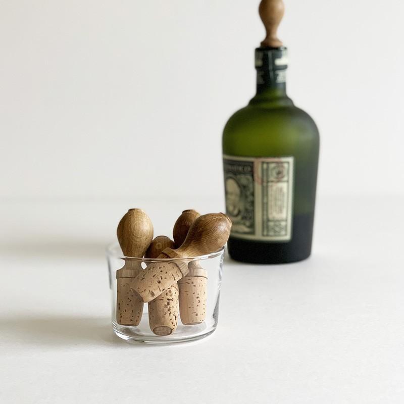 【新品】マイケルアラム ワインコースター&ストッパー　オリーブ 新品】マイケルアラム ワインコースター&ストッパー オリーブ