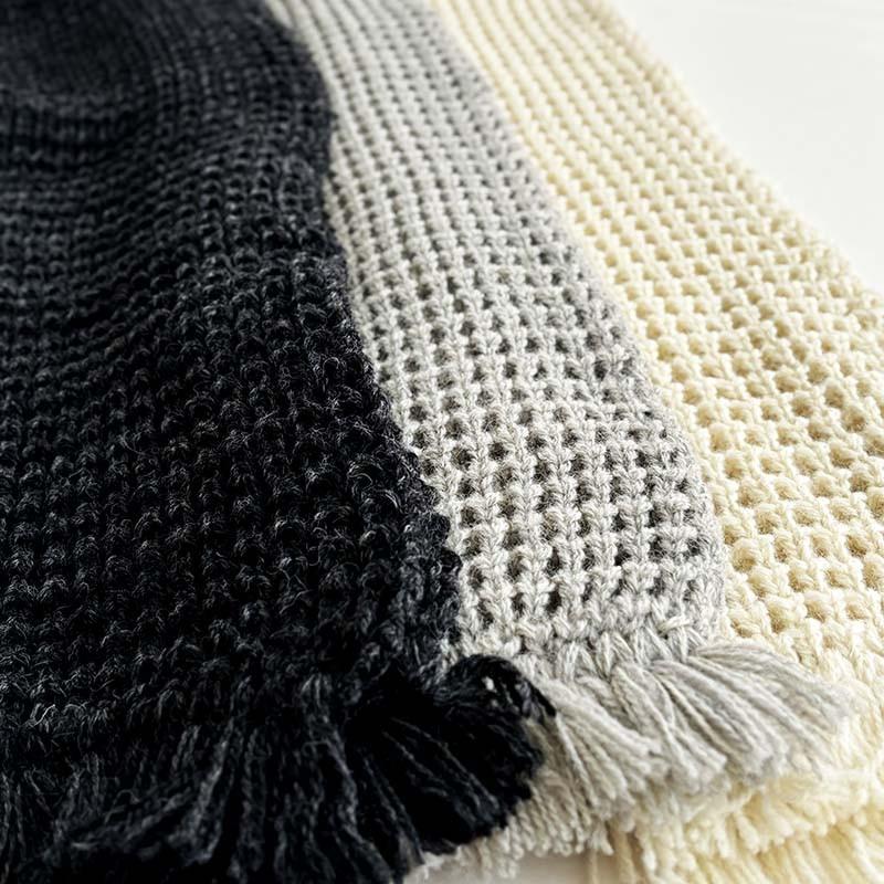 Dog Hot　ウール混紡マフラー Dog Hot ウール混紡マフラー Dog Hot ウール混紡マフラー 楽天