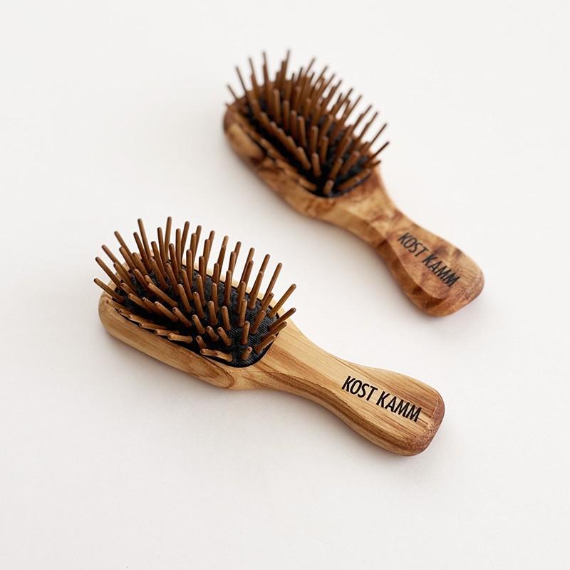 KOST KAMM ヘアブラシ　コストカム KOST KAMM コストカム ミニヘアブラシ 11.5cm オリーブウッド 木製