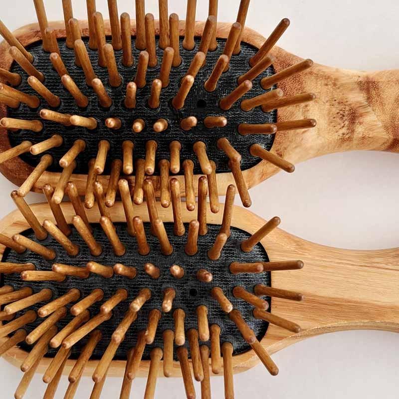 KOST KAMM コストカム ミニヘアブラシ 11.5cm オリーブウッド 木製