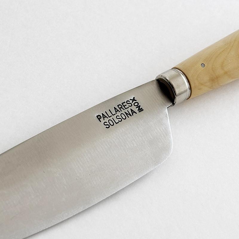PALLARES パラレス キッチンナイフ ボックスウッド 刃渡り9cm 13cm 16cm 22cm スペイン ステンレス刃 ペティナイフ 万能 三徳 牛刀 包丁の画像