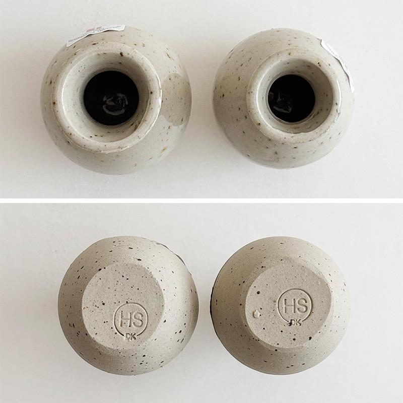 Birkerod Pottemageri 一輪挿し せっ器 花瓶 ビルケロッド