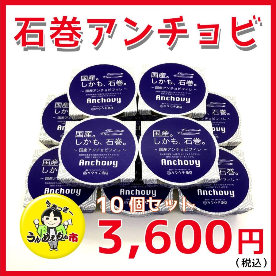 宮城県 石巻 お土産 贈り物 アンチョビ 石巻アンチョビ 10個セット Www Fakfakkab Go Id