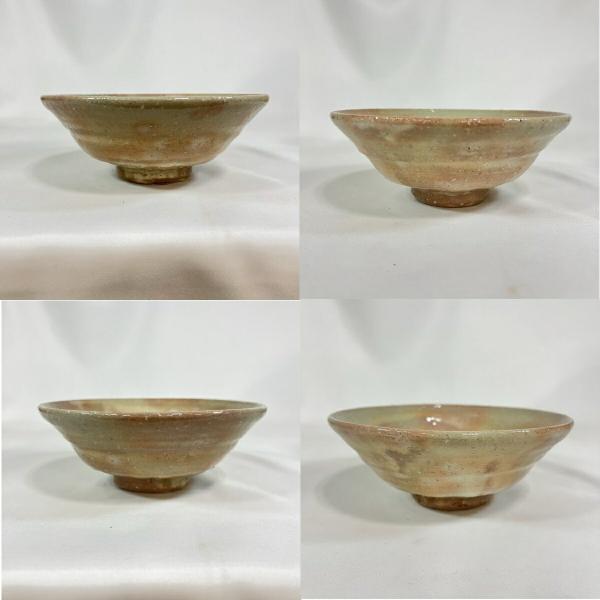 四月☆特売品） 林紅陽作 萩 平茶碗 茶道具 新古品【未使用品】 : ます 