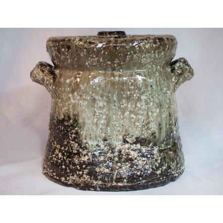 ウィンターセールの通販 (運びのお手前に）味舌隆司作窯変耳付水指