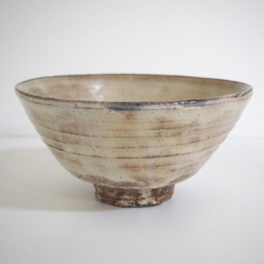 萩 茶碗 萩焼 茶道具 中古 古物 骨董 19.02.07-1 萩の名工】山口県 十四代 坂倉新兵衛作 萩茶碗 萩焼 合茶碗 茶道具