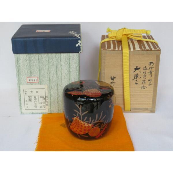 茶道具 蒔絵 春野 棗 恭全作 共箱 美品 【公式通販】