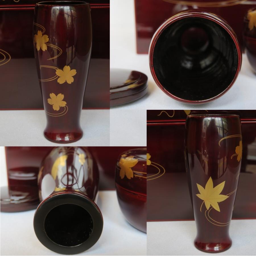 国内外の人気 六月 特売品 輪島塗 茶平一斎作 花筏蒔絵 茶箱と 二点セットused 送料込 Matzi27 Com