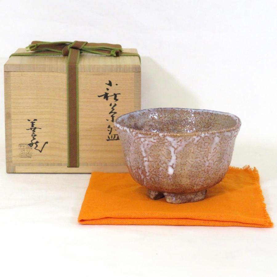 茶道具　茶碗　萩焼 波多野善蔵 指月窯 萩焼 萩茶碗 茶道具 共箱