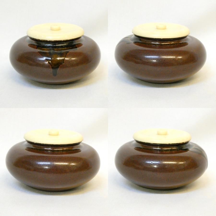 大海茶入 有祥造 陶芸 茶道具 六月の特売品】平安 笹田有祥作 大海 茶入 長緒 ラクト蓋 織部緞子