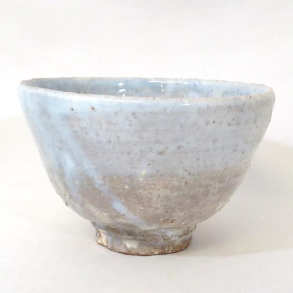 萩焼 初代 納富鳥雲さんの「井戸茶碗」 納富鳥雲（萩焼大華山萩抹茶茶碗）