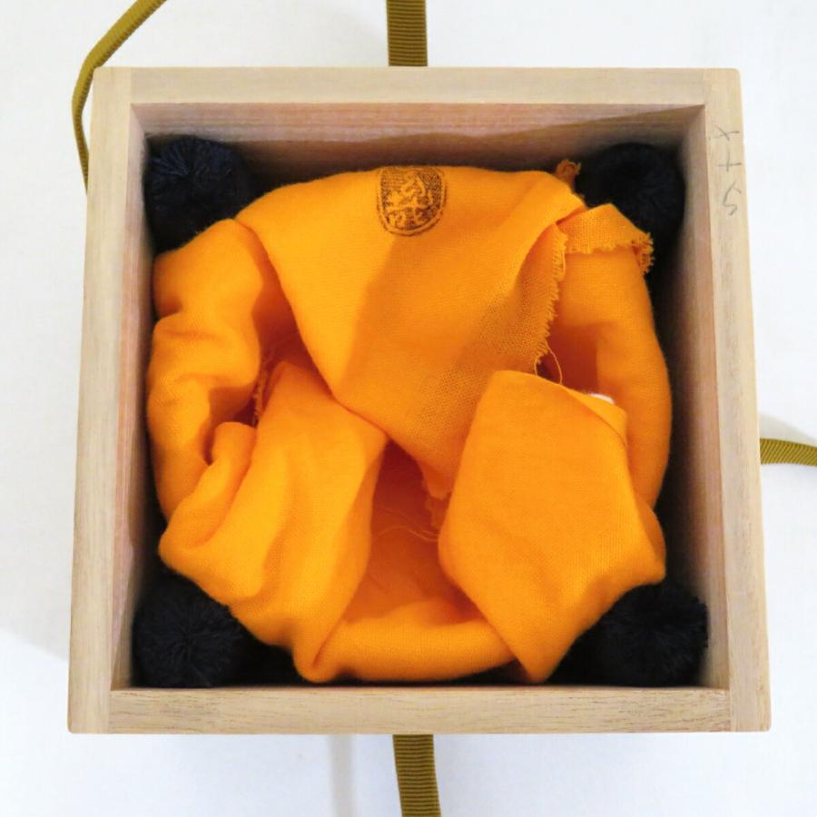 年末特売品】園部玄哉作 黒茶碗 幕釉 黒楽 茶道具 【中古 美品