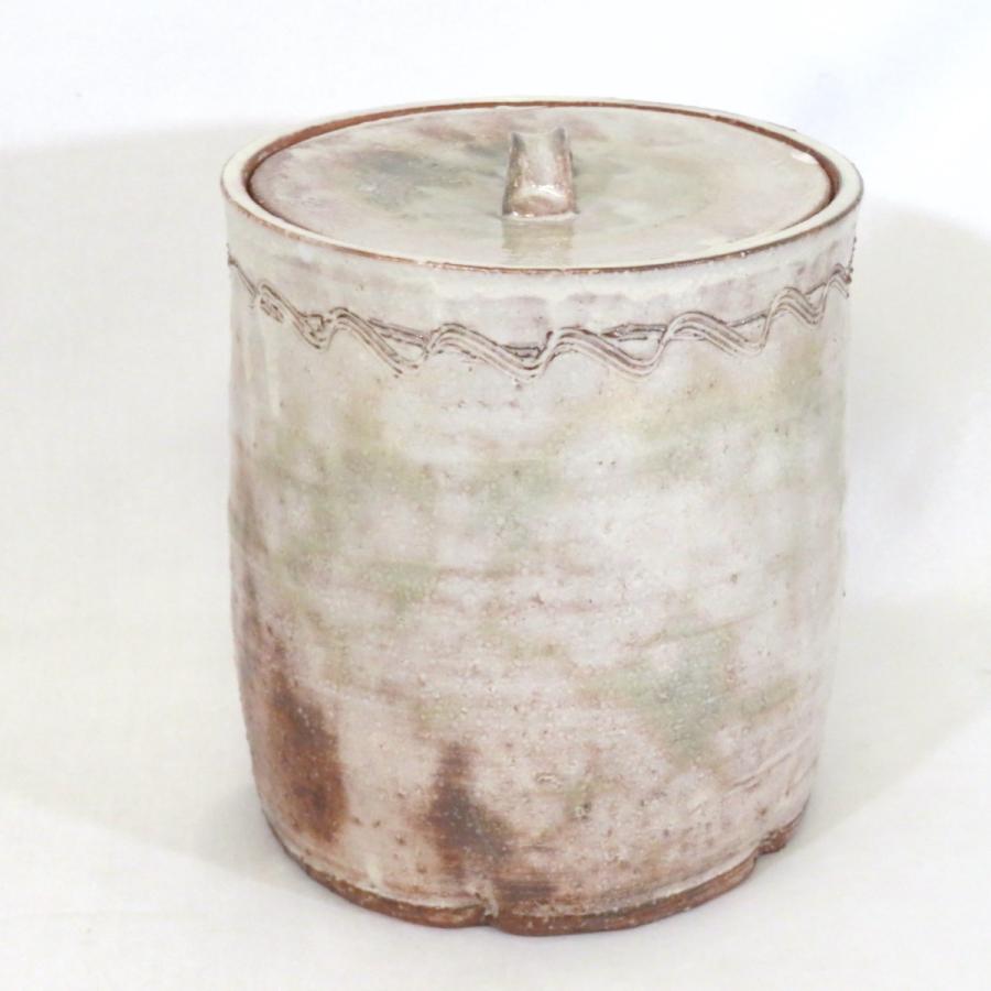 二月の特売品】十二代田原陶兵衛 萩焼 水指 萩の名工 茶道具