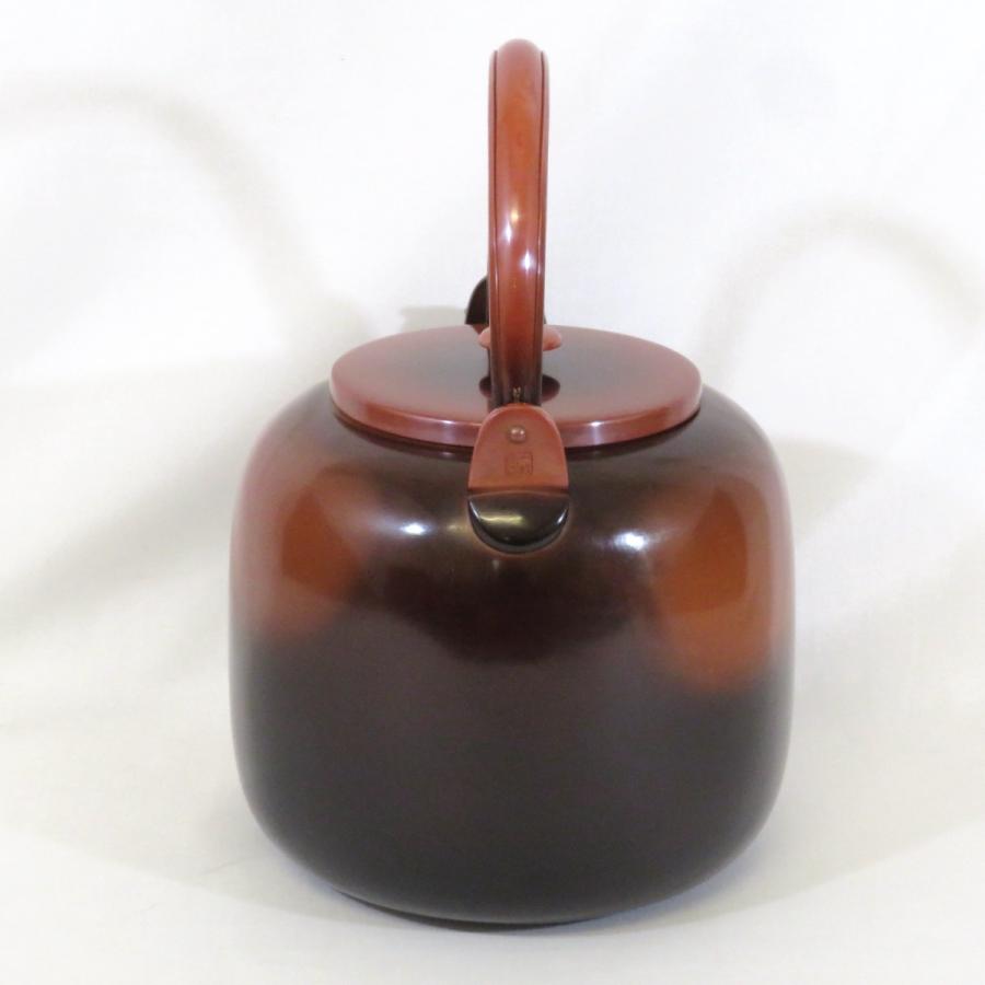 二月の特売品】一政堂 伊藤政治作 利休形 腰黒薬缶 唐銅 水注(水 二月の特売品】一政堂 伊藤政治作 利休形 腰黒薬缶 唐銅 水注(水