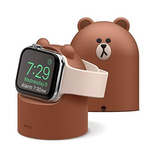 elago | LINE Friends W2 充電器スタンド Apple Watch Series 7/6/SE/5/4/3/2/1  並行輸入