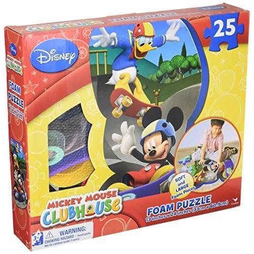 素晴らしい外見 ディズニーミッキーマウス クラブハウス 25ピース フロアパズルマット 並行輸入 並行輸入 ジグソーパズル Www Oroagri Eu