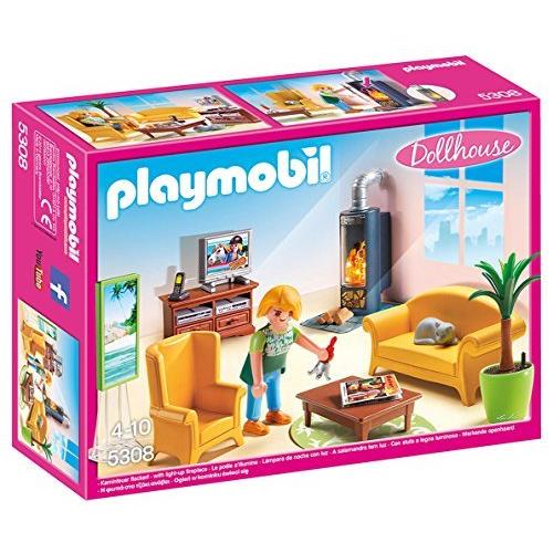 Doll Fireplace With Room Living 5308 Playmobil House 並行輸入 並行輸入 ブロック １着でも送料無料 Themtransit Com