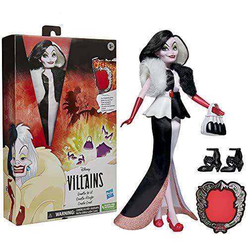 ディズニー ヴィランズcruella Devilファッションドールアクセサリーと取り外し可能な服5歳以上の子供向けのディズニー ヴィラン 並行輸入 着せかえ人形 オンライン限定商品 Themtransit Com