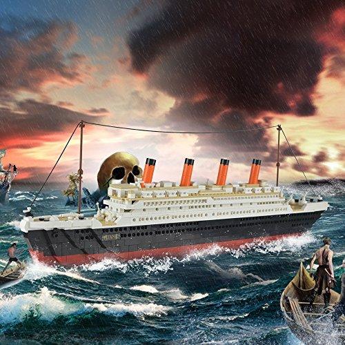 21公式店舗 タイタニック ビルディングブロックキット1021個 並行輸入 並行輸入 ブロック