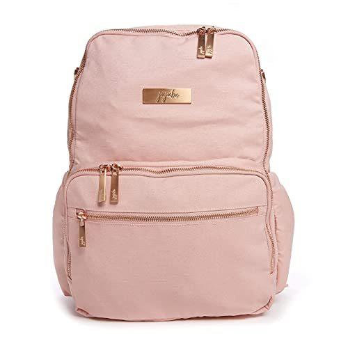 ピンク 旅行バッグ ジッパー付き JuJuBe Zealous バックパック | ブラッシュ | クロマティック | 軽量