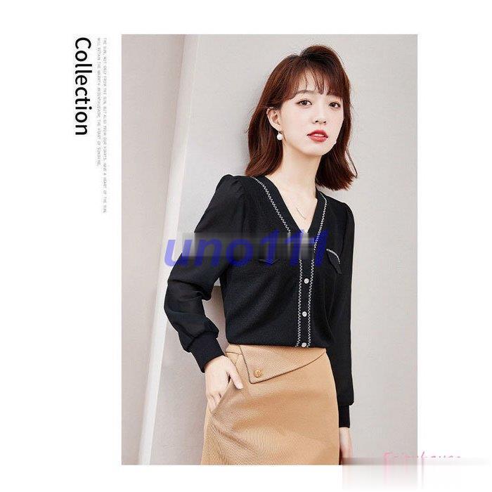 ブラウス レディース 40代 オシャレブラウス 春秋新作 長袖トップス シフォンブラウス Vネック オフィスブラウス 大人上品 通勤 Ol ゆったりシャツ 30代 50代 最新人気