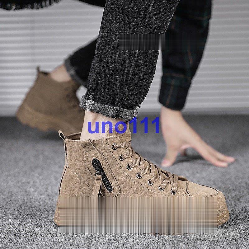 リアル シューズ 春夏秋冬 スニーカー メンズ 靴 カジュアル ハイカット 編み上げブーツ レースアップ ワークブーツ マウンテンブーツ ショートブーツ 英国風 アウトドア
