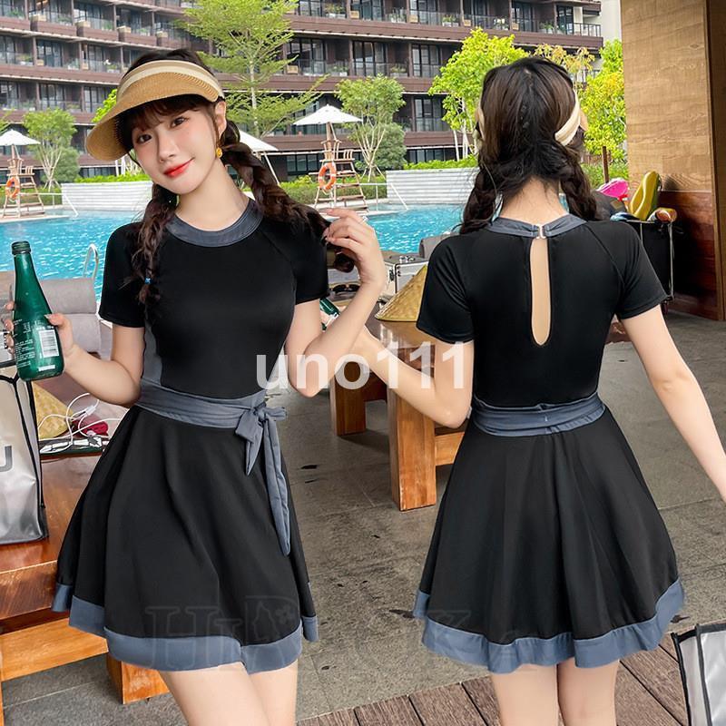 水着 レディース 体型カバー ワンピース水着 中学生 高校生 10代 可愛い 水着ワンピース ビーチウェア Sjhu7kh2iot541 Uno 通販 Yahoo ショッピング