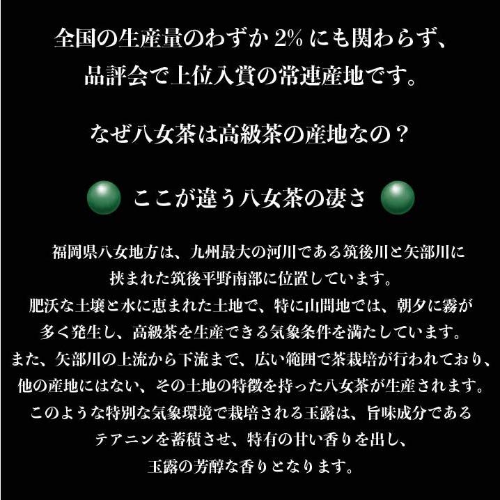 母の日 お茶 ギフト プレゼント 八女茶 玉露 高級茶 水出し緑茶 緑茶 煎茶 茶葉 日本茶 伝統本玉露