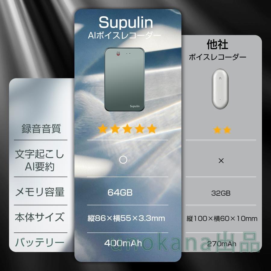 2026新品】ChatGPT連携 ボイスレコーダー 小型 長時間連続録音 同時