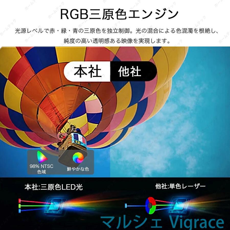 プロジェクター 小型 天井投影 スマホ接続 Android13搭載 4K対応 26000LM高輝度 電動フォーカス 自動台形補正 Wi-Fi6 Netflix YouTube対応 リモコン付の画像