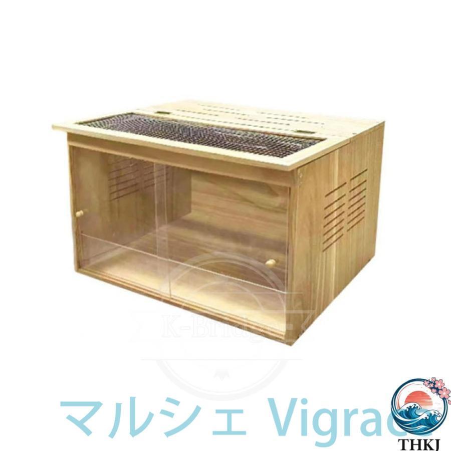 家庭用ペット用養殖ケージ 爬虫類 ケージ 飼育ケース 木製 透明ハムスターケージ 爬虫類飼育ケージ 脱走防止 爬虫類テラリウムタンク 観察しやすい 小動物用の快_1
