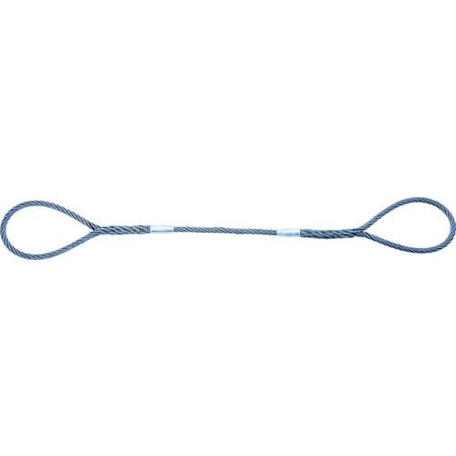 【海外輸入】 (ワイヤロープスリング)ＴＲＵＳＣＯ　Ｗスリング　ソフトタイプ　ケーブルレイド　２４ｍｍＸ３．０ｍ GRS-24S3 スリング、吊具