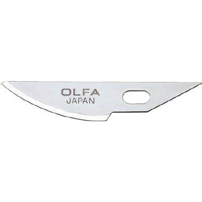 (デザインナイフ)オルファ ＯＬＦＡ オルファ アートナイフプロ替刃曲線刃３枚入ポリシース XB157K