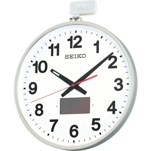 最適な価格 掛時計 ｓｅｉｋｏ ソーラー屋外用大型電波掛時計 ５２７ ４５０ ７８ 金属枠 Sf211s Seal限定商品 Dp3akb Jatengprov Go Id