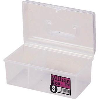 プラスチック 工具箱 ツールボックス 道具箱 おしゃれ メイホー 明邦化学工業 メイホー ミリオンｂｏｘｓ 透明 Mbox S Tm