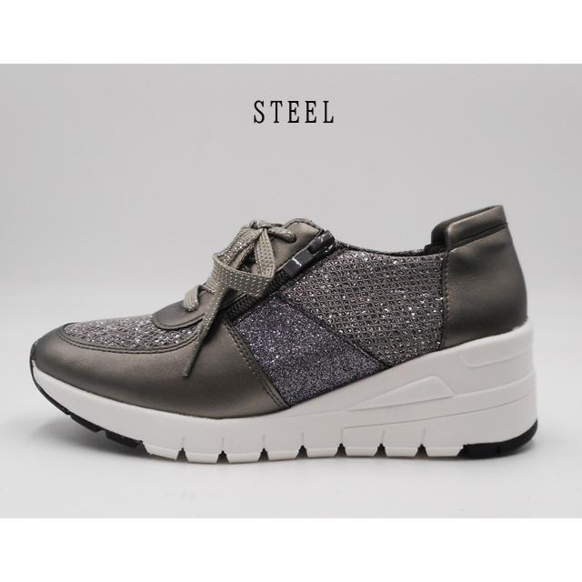 大人気定番】maschietta 軽量 キラキラ グリッター厚底 5cm スニーカー