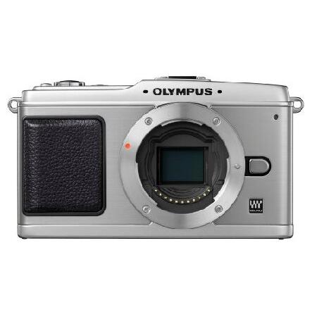 を安く販売 オリンパス Olympus PEN E-P1 12.3 MP Micro Four Thirds Interchangeable Lens Digital Camera with 17mm f/2.8 Lens and Viewfinder (Silver) by Oly 送料無料